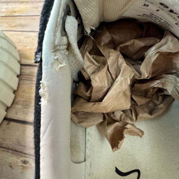 Eytys Womens 90s Style Black Chunky Sole Platform Y2K Sneakers 8.5 - Picture 9 of 10